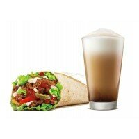 Любой ролл и Капучино за 199 рублей любой ролл и капучино по купону в бургер кинг